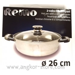 CASSEROLE INOX 2...