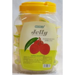 GELEE DE FRUIT AROME LYCHEE...