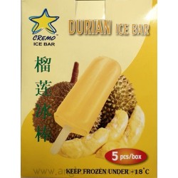 GLACE AU DURIAN 5 P. - 0.4Kg