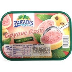 GLACE SORBET GOYAVE ROSE - 1L