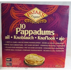 PAPPADUMS A L'AIL - 0.1Kg