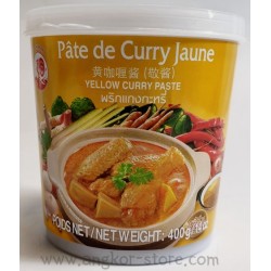 PATE DE CURRY JAUNE - 0.4Kg