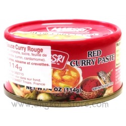 PATE DE CURRY ROUGE - 0.114Kg