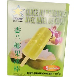 GLACE AU PANDAN ET A LA...