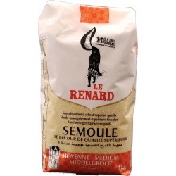 SEMOULE DE BLE MOYENNE - 1Kg