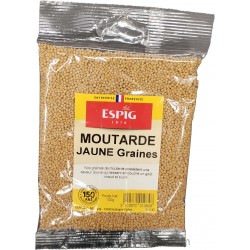 MOUTARDE JAUNE ENTIERE - 0.1Kg