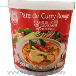 PATE DE CURRY ROUGE - 0.4Kg