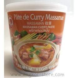 PATE DE CURRY MASSAMAN - 0.4Kg