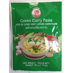 PATE DE CURRY VERT - 0.05Kg