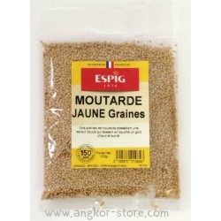 MOUTARDE JAUNE ENTIERE - 0.1Kg