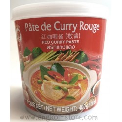 PATE DE CURRY ROUGE - 0.4Kg