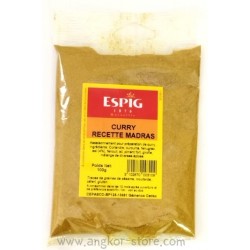 POUDRE DE CURRY MADRAS - 0.1Kg